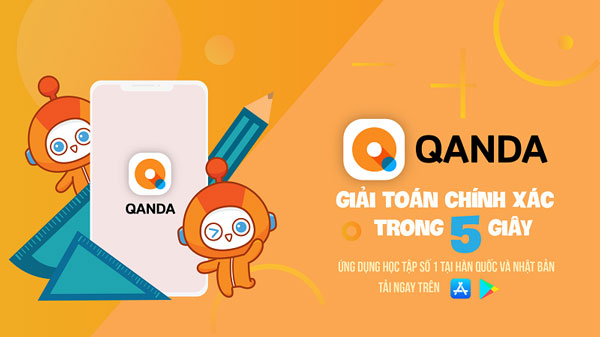 Qanda - ứng dụng hỗ trợ giải toán cực nhanh